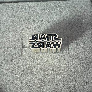 Pandora Star Wars Silver 3D Logo Charm